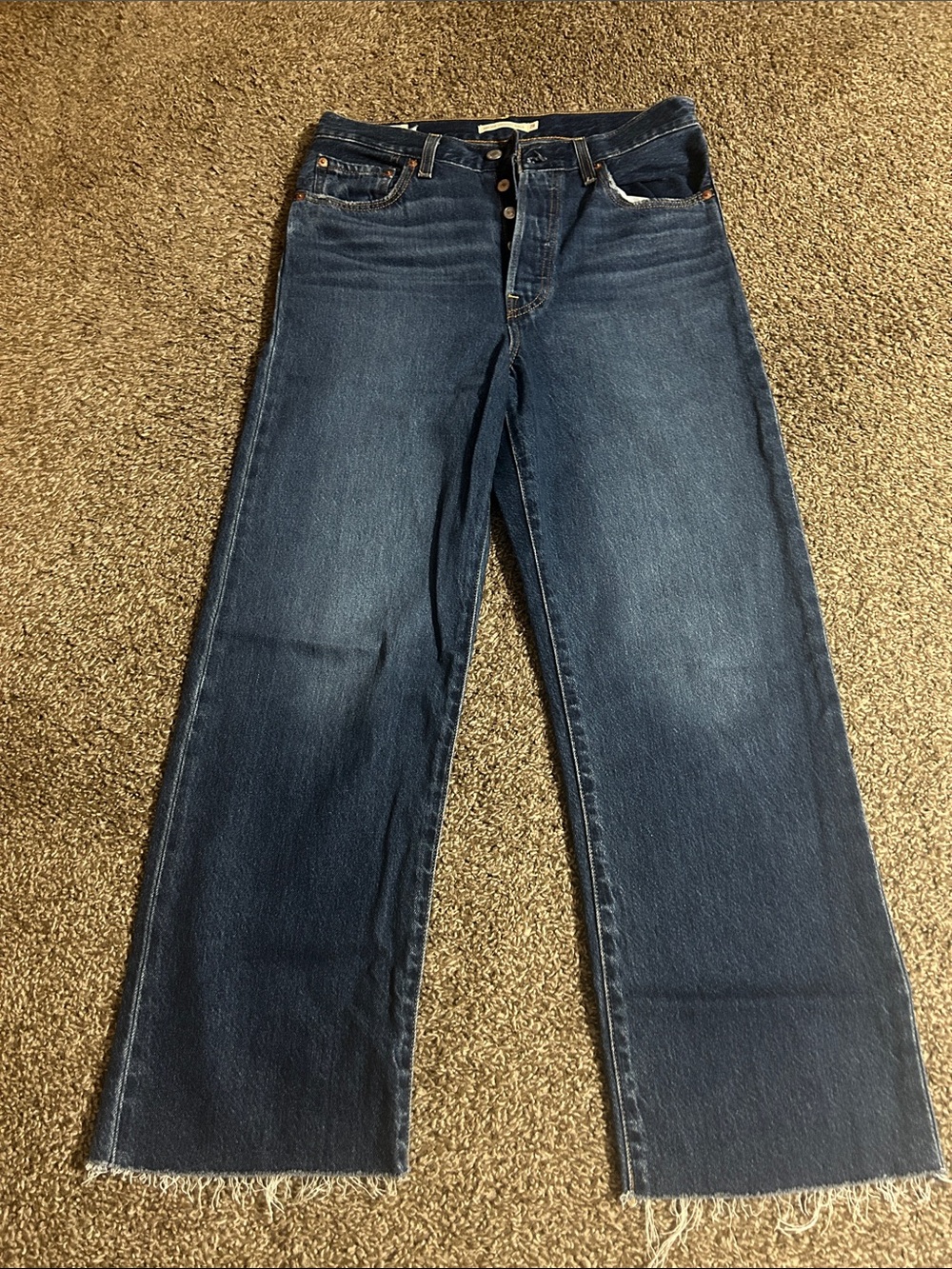 Levi's Women's Wide-Leg Jeans in Dark Indigo